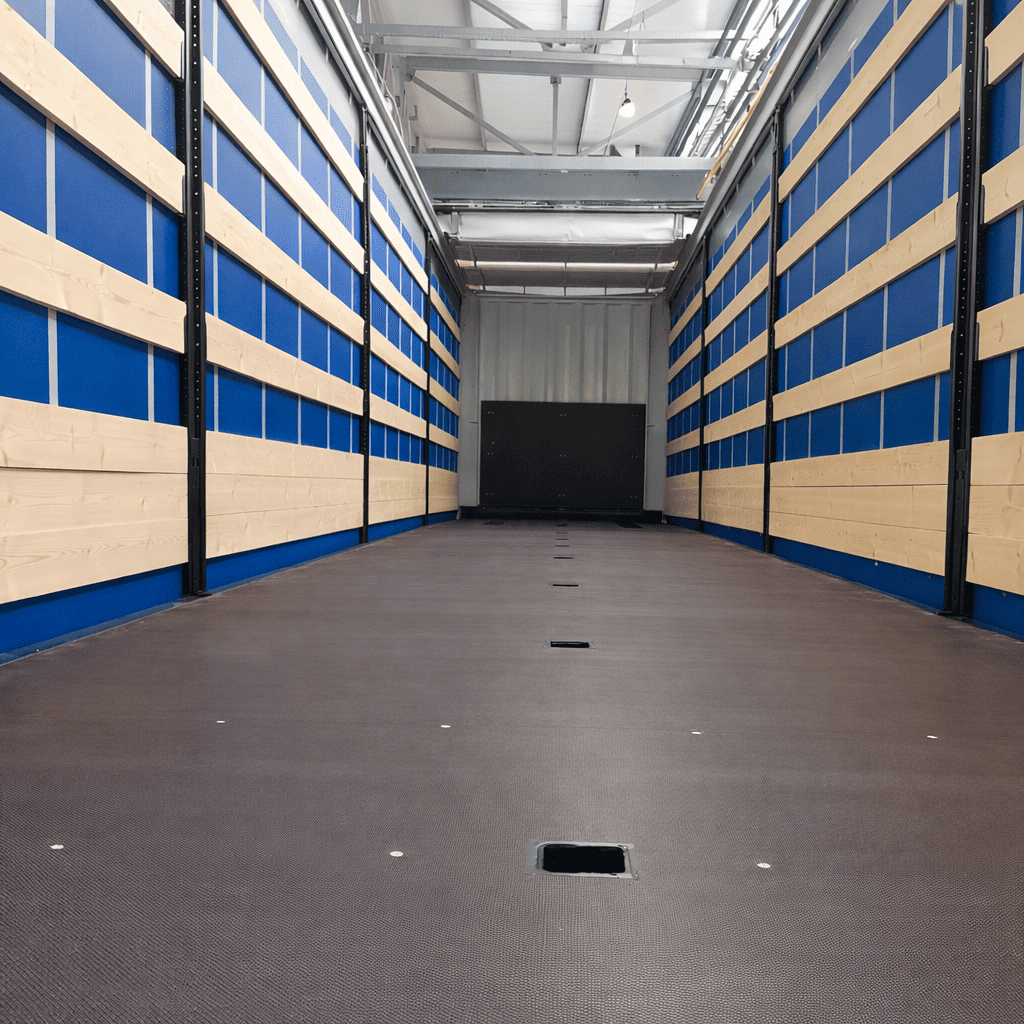 Treyler zemin uygulaması için Wiremesh Plywood görseli